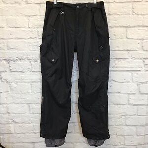 Sessions XL Snowboard Ski Men’s Snow Pants Black Warmth Rating 4 Reccco Terrain